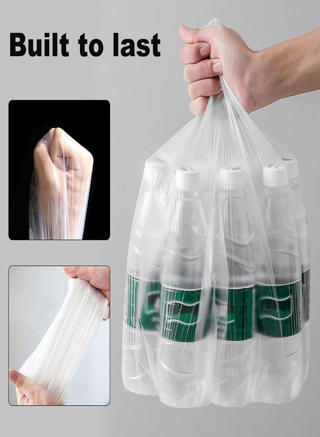 Business King 0.5 Gal Trash Bags Small 240 pcs Clear Strong Tiny Garbage Bags for Mini Desk Trash Can, Fit 0.4-0.8 Gal - Image 2